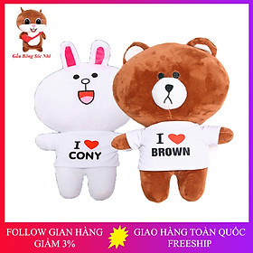 Gấu bông brown thỏ cony xinh xắn