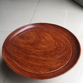 Mua Đĩa bồng hay đĩa trái cây  đường kính 29cm x cao 14cm  gỗ hương gia lai  dùng trong thờ cúng