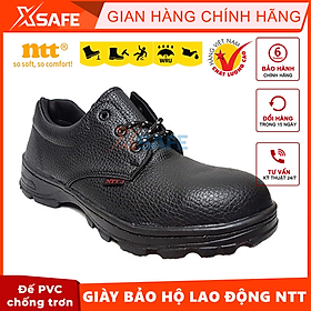 Mua Giày bảo hộ lao động NTT Giày bảo hộ chống đinh chống va đập dùng cho nhà xưởng  công trường - chính hãng