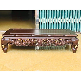 Mua Banfctraf chạm trúc nho gỗ gụ 95x45x23cm