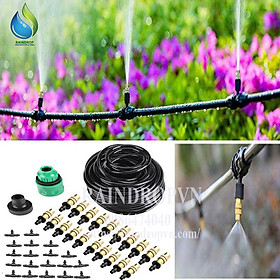 Mua Bộ KIT Phun Sương Tưới Cây 20 Béc Bằng Đồng Cao Cấp