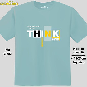 Think Outside The Box, mã G282. Áo thun siêu đẹp cho cả gia đình. Form unisex cho nam nữ, trẻ em, bé trai gái