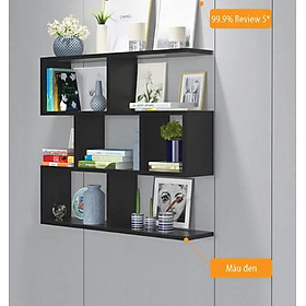 Mua Kệ Sách Gỗ Treo Tường 4 Tầng Juno Sofa CTKT06-80 KT 80 x 82 x 20cm