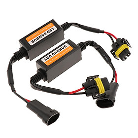 2PCS LED Headlight Canbus H11 Anti