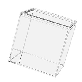 Clear Acrylic Storage Box Stackable Jewelry Bead Hair Clips Box with Lid Makeup Organizer for Kitchen Tabletop Vanity Countertop Cosmetics
