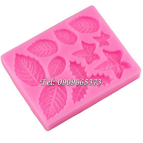 Mua Khuôn silicon làm rau câu vĩ 10 chiếc lá - Mã số 1689
