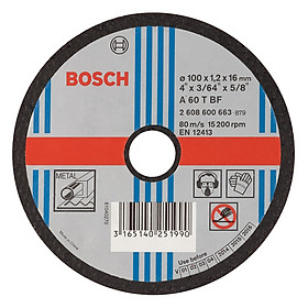 Mua Đá Cắt Bosch (100 x 1.2 x 16mm) - Sắt