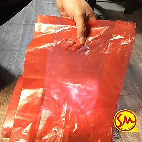 Mua TÚI GÓI HÀNG 1 Kg Túi Bóng Đỏ Có Quai Xách Gói Hàng Tiết Kiệm
