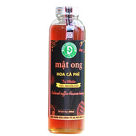 Mật Ong Nguyên Chất Hoa Cà Phê - Chai Thủy Tinh 500ml - DUC ANH COFFEE