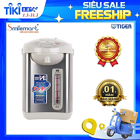 Mua Bình Thủy Điện Tử Tiger PVW-B30W - 2.91L - Hàng Chính Hãng