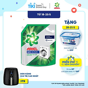 Nước Giặt Ariel Cửa Trước Tươi Mát Rực Rỡ 3.2Kg