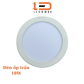 Mua Đèn LED ốp trần nổi LEDGOES 18W