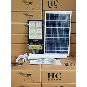 Mua Đèn năng lượng mặt trời  bàn chải 300W  6 khoang  Đèn Led  Vỏ nhôm  Tấm pin NLMT rời  Ánh sáng trắng - 300W HC cao cấp