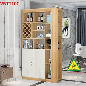 TỦ KỆ TRANG TRÍ KIÊM VÁCH NGĂN VNTT10C - Nội thất lắp ráp Viendong Adv