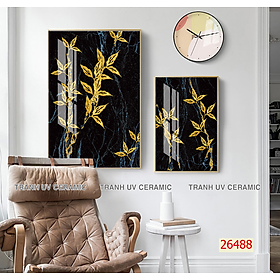 Mua Tranh treo tường đẹp phòng khách/Tranh GP gỗ MDF cao cấp  tặng kèm đinh 26488