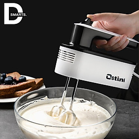Mua Máy đánh trứng cầm tay 5 tốc độ mạnh mẽ cao cấp ( đánh trứng  tạo bọt đánh kem  nhào bột  trộn bánh ) - Hoạt động êm ái