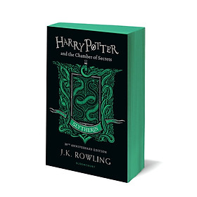 Harry Potter Part 2: Harry Potter And The Chamber Of Secrets (Paperback) Slytherin Edition (Harry Potter và Phòng chứa bí mật) (English Book)