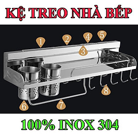 Mua Kệ bếp treo tường INOX đa chức năng - 100% INOX 304