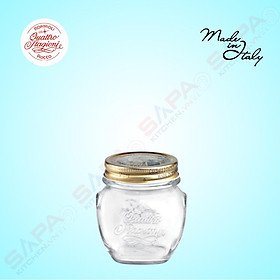 Mua Hũ thủy tinh nắp vặn Quattro Amfora 300ml - Bormioli Rocco - Italy