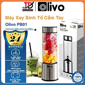 Mua Máy Xay Sinh Tố Cầm Tay Olivo PB01  150w - 450ml  Hàng Chính Hãng