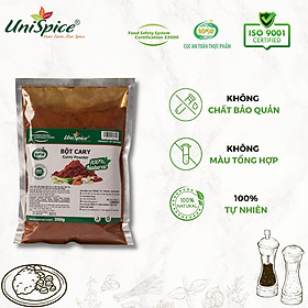 Bột cary Unispice Túi Gói 350g- Gia vị tự nhiên