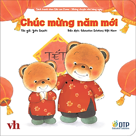 Sách - Dtpbooks - Chúc mừng năm mới - Sách tranh ehon Gấu con Kuma - Những chuyện nhỏ hàng ngày