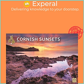 Sách - Cornish Sunsets A4 Calendar 2024 by  (UK edition, paperback)