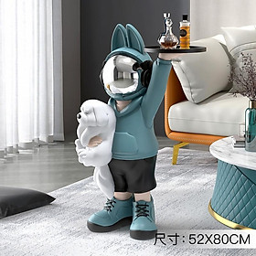 Mua Tượng Trang Trí gấu bearbrick  Tượng Đỡ Khay thỏ phi hành gia tiện lợi trưng bày phòng khách  trang trí nhà cửa