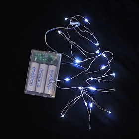 Dây đèn đom đóm dùng pin Fairy Lights LEDPINNHUYEN2M-TRANG