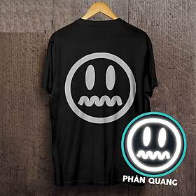 Áo Thun Nam Phản Quang Khuôn Mặt, Áo Uninsex, Tay Ngắn, Cổ Tròn, Có Áo Thun Size Lớn 2XL, 3XL, 4XL, XXL, XXXL, XXXXL