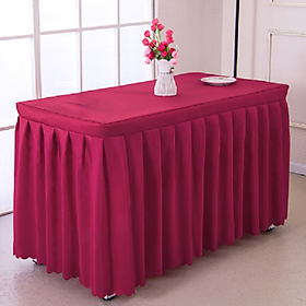 Mua Khăn trải bàn Phật xếp ly màu ĐỎ(thảm trải bàn)nhiều khổ từ 1m2 1m6 1m8