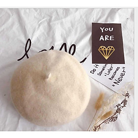 Mũ nồi đôi cho mẹ và bé chất liệu dạ (Mu01)