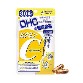 Viên uống vitamin C DHC Vitamin C Hard Capsule hỗ trợ tăng cường đề kháng