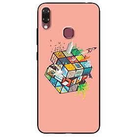 Ốp lưng dành cho Vsmart Joy 1+ mẫu Rubik Cube