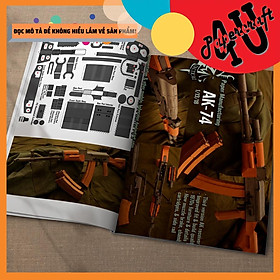 Bộ giấy tạo mô hình AK-74 tỉ lệ 1 1 - Giành cho người chơi mô hình giấy