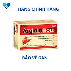 Arginin gold - Giải độc gan - Thanh nhiệt cơ thể -  Hộp 30 viên - Rostex- Tủ Thuốc Bảo Châu