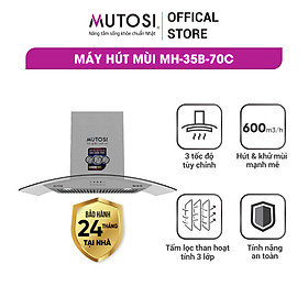 Mua Máy Hút Mùi Kính Cong Mutosi MH-35B-70C - Hàng chính hãng