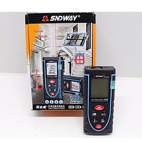 Mua {Giá Tốt} Máy Đo Khoảng Cách Bằng Laser SndWay SW-M100  Thước Đo Khoảng Cách Laze SND WAY Đo Tối Đa 100m  Eshop