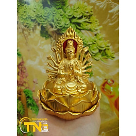 Mua Tượng Phật Bà Quan Âm (2 Mặt) Nghìn Tay Nghìn Mắt Để Ô Tô Xe Hơi  Bàn Làm Việc