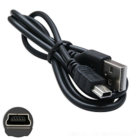 Cáp Sạc Mini Usb Dây Sạc Đồng Bộ Dữ Liệu Cho Máy Tính Bảng Máy Ảnh Kỹ Thuật Số MP3/MP4 Ổ Cứng Ngoài Loa Âm Thanh Tai Nghe Màu Sắc: Đen