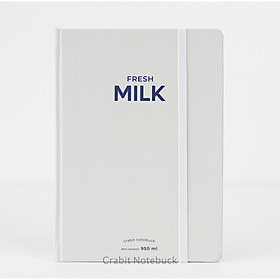 Hình ảnh Sổ tay dotgrid Crabit - Milk Collection - Sổ tay ruột chấm dotgrid, ghi chép, làm bullet journal