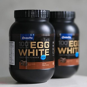 Bột Protein Lòng Trắng Trứng Cao Cấp OVOVITA Hũ 560gr Bổ Sung BCAAs Kích Thích Phát Triển Cơ