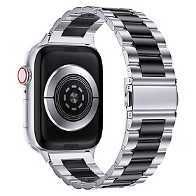 Dây Thép Hai Màu cho Apple Watch Series / Apple Watch Ultra Size 40/41/42mm & 44/45/46/49mm - Hàng Chính Hãng