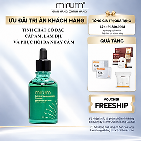 Tinh chất làm dịu, cấp ẩm, giảm mụn, giảm viêm Mirum 50ml – Mirum Calming Madecassoside Ampoule