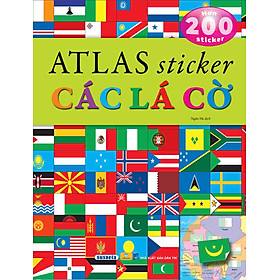 Atlas Sticker Các Lá Cờ - Hơn 200 Sticker - ndbooks