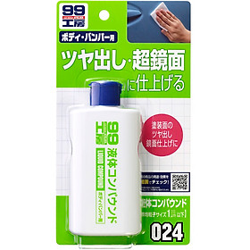 Kem Đánh Bóng Phục Hồi Sơn Xe Ô Tô Liquid Compound B-024 Soft99 (125ml)