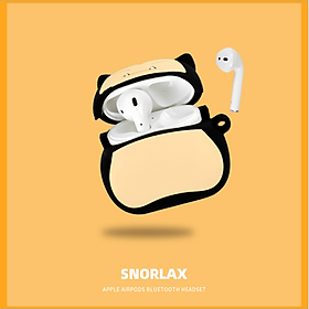 Ốp bảo vệ tai nghe Snorlax  dành cho case airpod 1/2/Pro/3 chống va đập