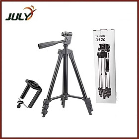 Mua Giá đỡ chụp hình Tripod 3120 dành cho điện thoại  máy ảnh tặng kẹp điện thoại  - JL - HÀNG CHÍNH HÃNG