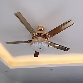 Đèn quạt GAVES 3 màu ánh sáng phong cách hiện đại