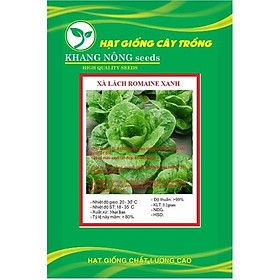 Hạt giống xà lách ROMAINE xanh cao sản KNS3200 - Gói 0.2gram